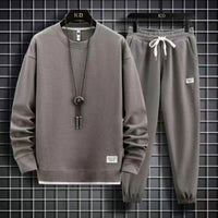 Leisure Sports Long Sleeve Trousers Suit