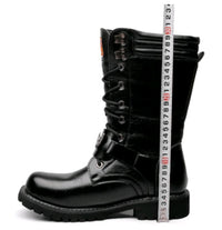 Trend high men's boots military boots men's cowboy boots men's boots
