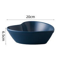 Ceramic Bowl For Protecting Cervical Spine And Oblique Mouth