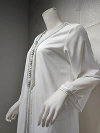 Muslim Long Skirt With Vest Two Piece Set