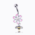 Stainless Steel Navel Button Navel Nail Puncture Accessories