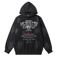 Fashion Personalized Graffiti Printed Hoodie Men