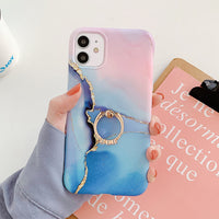 Colored marble phone case