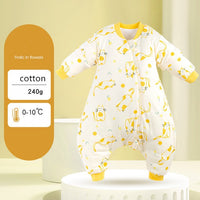 Baby autumn and winter one-piece pajamas