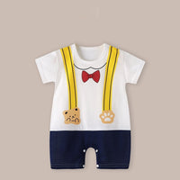 Baby Thin Short Sleeve Newborn Baby Child Jumpsuit Romper