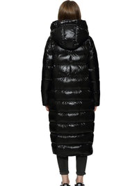 Cocoon-style White Duck Down Insulated Coat