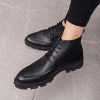 Korean version of plus warm Martin boots