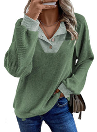 Women's Simple Pullover Knit Sweater