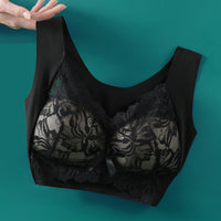 Large Size Lace Underwear Gathers Top Breathable