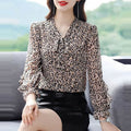 Flab Hiding Slimming Mother Clothes Fashionable Stylish All-matching Shirt
