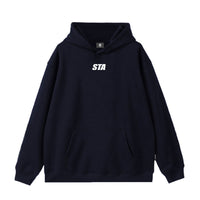 Small Letter Printed Hoodie Men's American Style