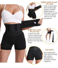 Fitness Tummy Control Panties Women High Waist Seamless Shapewear Body Shaper