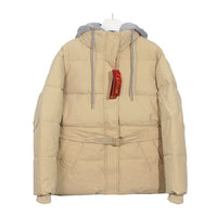 Elegant Hooded Cotton Jacket For Women