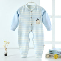 Spring new baby boneless one-piece long sleeves