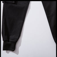 Drawstring casual overalls
