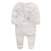 Spring and Autumn Thin Long Sleeve Baby One-piece