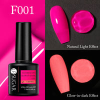 Special Fluorescent Candy Color Nail Glue