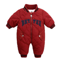 Letter Embroidery Children's Baseball Uniform Fleece Thickening