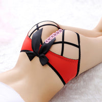 Low Waist Transparent Cutout PP Lace Briefs