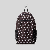Japanese-style Polka-dot Casual Backpack For Outdoor Use