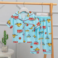 Children's short-sleeved trousers pajamas