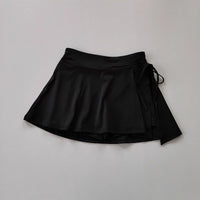 Women's Fashion Sports Side Slit Lace-up Culottes