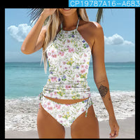 Pattern Bikini Beach Swimsuit Suit