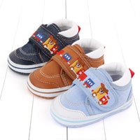 Baby soft bottom non-slip embroidered shoes