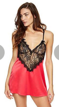 Ladies lace suspender nightdress