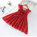 Chiffon Polka Dot Fashion Children's Princess Dress