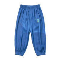 Children's Thin Anti Mosquito Pants Blue Casual Pants