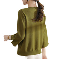 Bottoming Mom Wear Spring And Summer New Lightweight Sweater