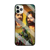 Compatible with Apple , Arabic cartoon glass phone case