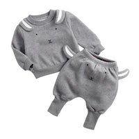 Korean version of the animal children's hoodie Harun pantsuit