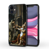 Oil painting angel baby phone case