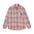 Plaid Loose Long Sleeves Shirt For Men