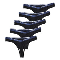 Solid Color Sexy Seamless Briefs Ladies Low Waist