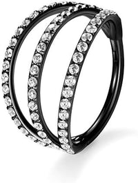 316L Stainless Steel Seamless Ring Multi-functional Ring