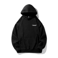 American Retro Hooded Sweater Men's Autumn Puff Print Coat