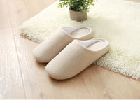 Men's Cotton Black Autumn Season Home Furnishing East Indoor Household Warm Slippers Soft Bottom Good Anti-skid Slippers