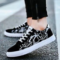 Camouflage Men's Canvas Shoes Korean Style Trendy Casual