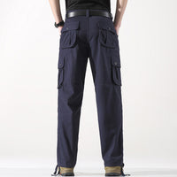 Men's Spring Three-dimensional Pocket Straight-leg Trousers Outdoor