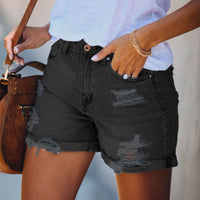 Women's Slim Denim Shorts