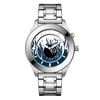 Retro Digital Display Waterproof Steel-band Sports Watch For Men