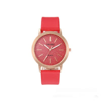 Watch Student Party Women's Watch Korean Style Alloy Pu Strap