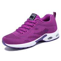 New Casual Air Cushion Running Breathable Soft Sole Sports Shoes For Women