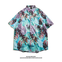 Men's Vintage Shirt With Short Sleeves