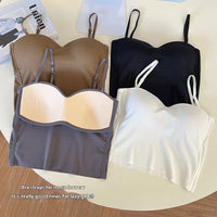 Women's Summer Ice Silk Seamless French Vest