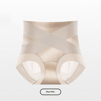 Womens Mid-to-High-Waist Seamless Light-Shaping Butt-Lifting Ultra-Thin Silk-Crotch Underwear