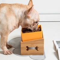 Large Capacity High Stand Ceramic Pet Bowl